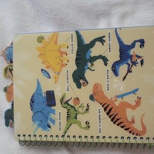 NIP Dinosaur Themed Spiral Notebook
